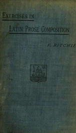 Exercises in Latin prose composition_cover