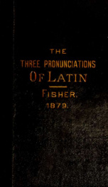 The three pronunciations of Latin_cover