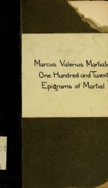 One hundred and twenty epigrams of Martial_cover