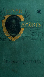 Liber amoris: being the book of love of Brother Aurelius_cover