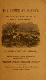 The strike at Shane's : a prize story of Indiana_cover