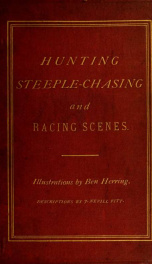 Hunting, steeple-chasing and racing scenes_cover