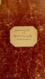 Spartanburg city and Spartanburg County, South Carolina, 1903;_cover