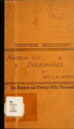 Notes on Ingersoll_cover