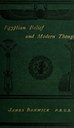 Egyptian belief and modern thought .._cover