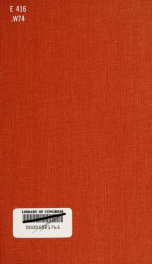 Speech of Mr. James Wilson, of N. Hampshire, on the political influence of slavery, and the expediency of permitting slavery in the territories recently acquired from Mexico:_cover