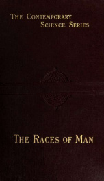 The races of man : an outline of anthropology and ethnography / by J. Deniker_cover