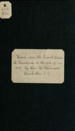 Views upon the present crisis. A discourse delivered in St. Peter's church, Charleston, on the 6th of December, 1850, the day of fasting, humiliation, and prayer, appointed by the legislature of South-Carolina_cover