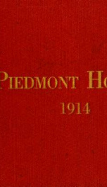 The Piedmont Fox Hounds : Constitution and By-laws, October, 1914_cover