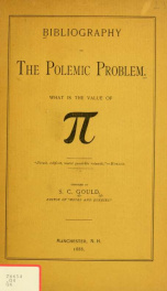 Bibliography on the polemic problem : what is the value of [symbol for pi]_cover