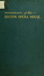 Monograph of the Boston Opera House_cover