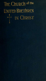 History of the church of the United Brethren in Christ_cover