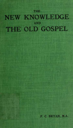 The new knowledge and the old gospel_cover