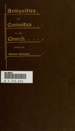 Antiquities and curiosities of the church_cover