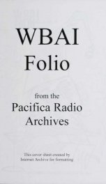 WBAI folio 6 no. 19_cover