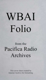 WBAI folio 6 no. 10_cover