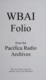 WBAI folio 6 no. 9_cover