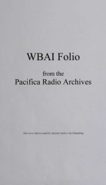 WBAI folio 5 no. 19_cover