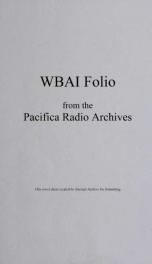 WBAI folio 5 no. 15_cover