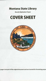 Yellowstone River historical retrospective completion report 2003_cover