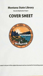 The effect of altered streamflow on migratory birds of the Yellowstone River Basin, Montana 1977_cover