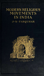 Modern religious movements in India_cover