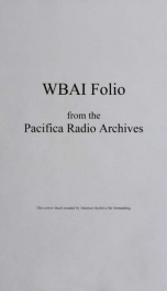 WBAI folio 4 no. 11_cover