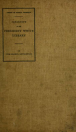 Catalogue of historical library of Andrew Dickson White 2_cover