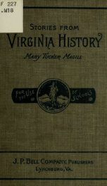Stories from Virginia history, for the young_cover