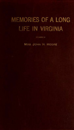 Memories of a long life in Virginia_cover