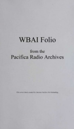 WBAI folio 3 no. 25_cover