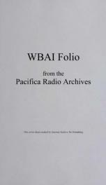 WBAI folio 3 no. 13_cover