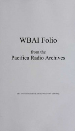 WBAI folio 3 no. 11_cover