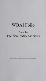 WBAI folio 3 no. 6_cover