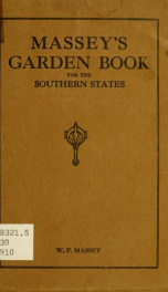 Massey's Garden book for the Southern states_cover