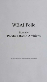 WBAI folio 2 no. 8_cover