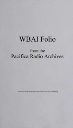 WBAI folio 2 no. 3_cover