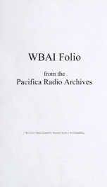 WBAI folio 1 no. 25_cover