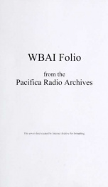 WBAI folio 1 no. 13_cover