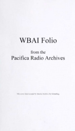WBAI folio 1 no. 8_cover