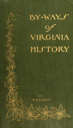 By-ways of Virginia history;_cover