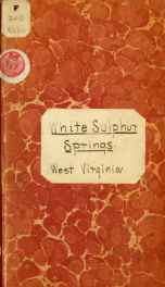 White Sulphur Springs, Greenbrier county, West Virginia_cover