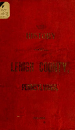 A history of Lehigh county_cover