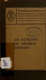 An outline of church history_cover