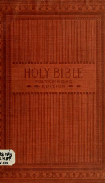 The sacred books of the Old and New Testaments; a new English translation with explanatory notes .. 10_cover