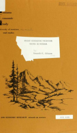 Montana economic study: staff [studies] 1970 V. 6_cover