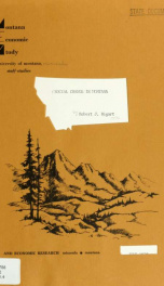 Montana economic study: staff [studies] 1970 V. 4_cover