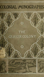 The Quaker colony;_cover