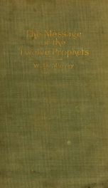 The message of the twelve prophets_cover