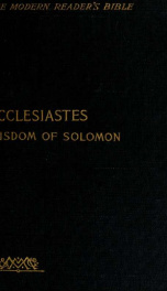 The modern reader's Bible : a series of works from the sacred Scriptures presented in modern literary form... 12, 1896_cover